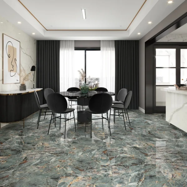 MPB-R3382 Sea Nature Glänzende Porzellanfliese – Bild 2